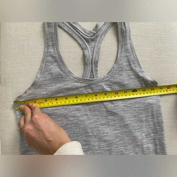 LULULEMON Cool Racerback II Wee Are From Space Nimbus Battleship Size 6-8 - Picture 15 of 15